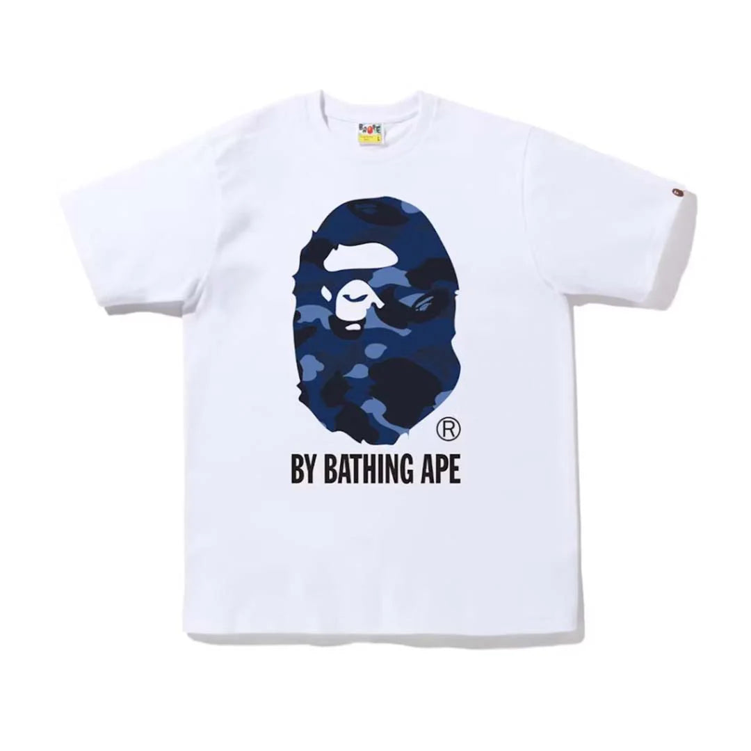 BAPE Color Camo By Bathing Ape Tee White Navy