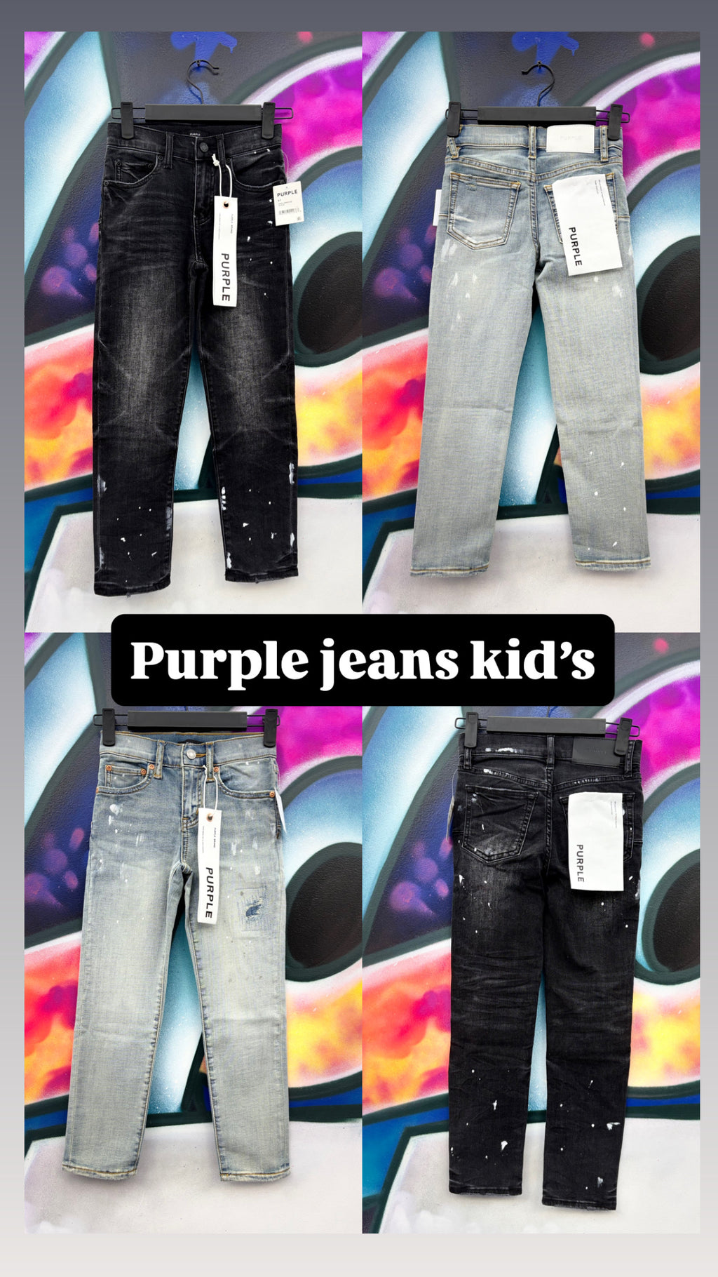 PURPLE JENS KID’S