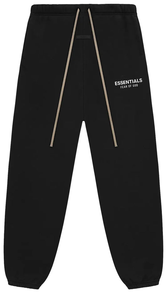 Fear of God Essentials Fleece Sweatpant 'Black' CERRADO