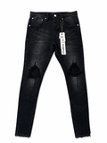 PURPLE BRAND P002 BLACK WASH BLOWOUT