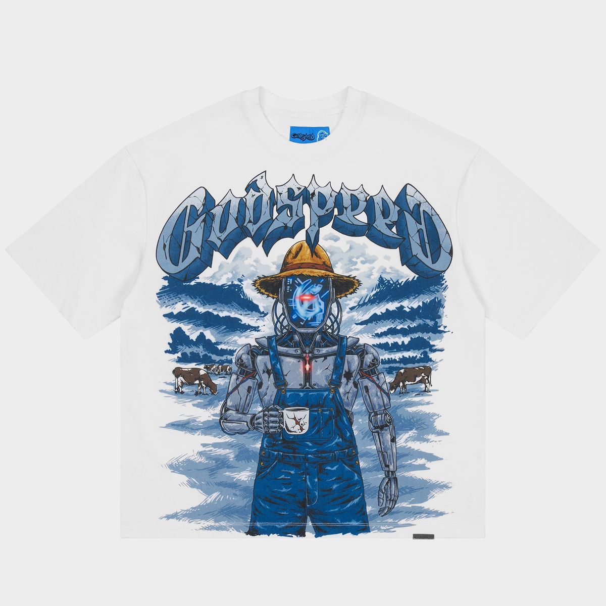 GODSPEED Aura Farm II NG T-shirt (White) 7 27