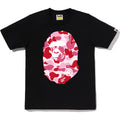 T-SHIRT BAPE BLACK AND PINK
