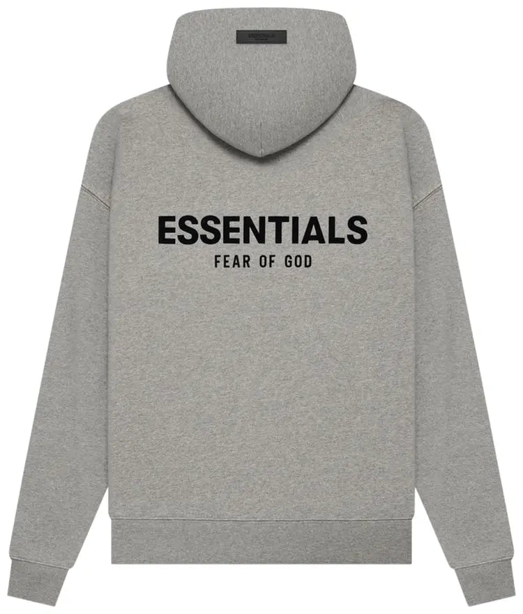 Fear of God Essentials Fleece Hoodie II 'Light Heather Grey'