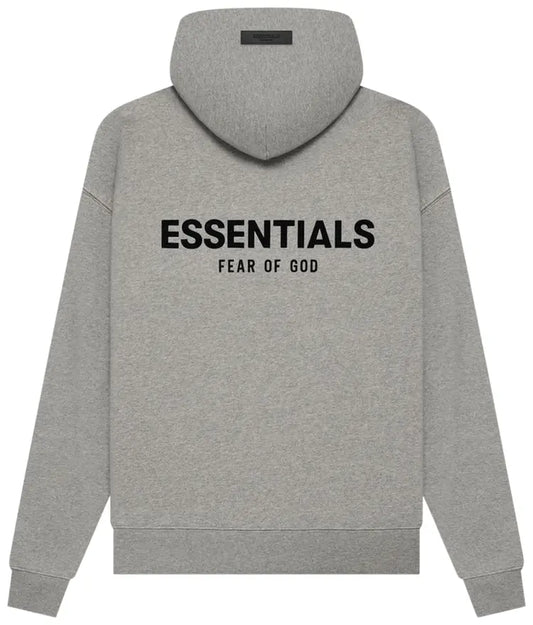 Fear of God Essentials Fleece Hoodie II 'Light Heather Grey'