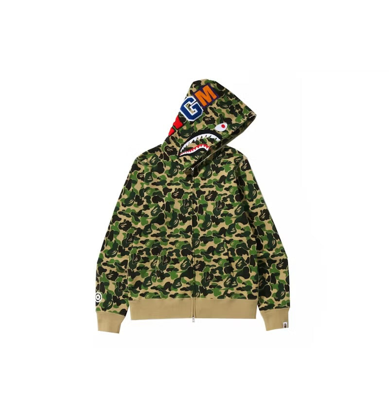 BAPE ABC Camo Shark Full Zip Hoodie