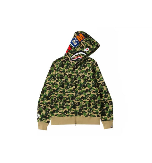 BAPE ABC Camo Shark Full Zip Hoodie