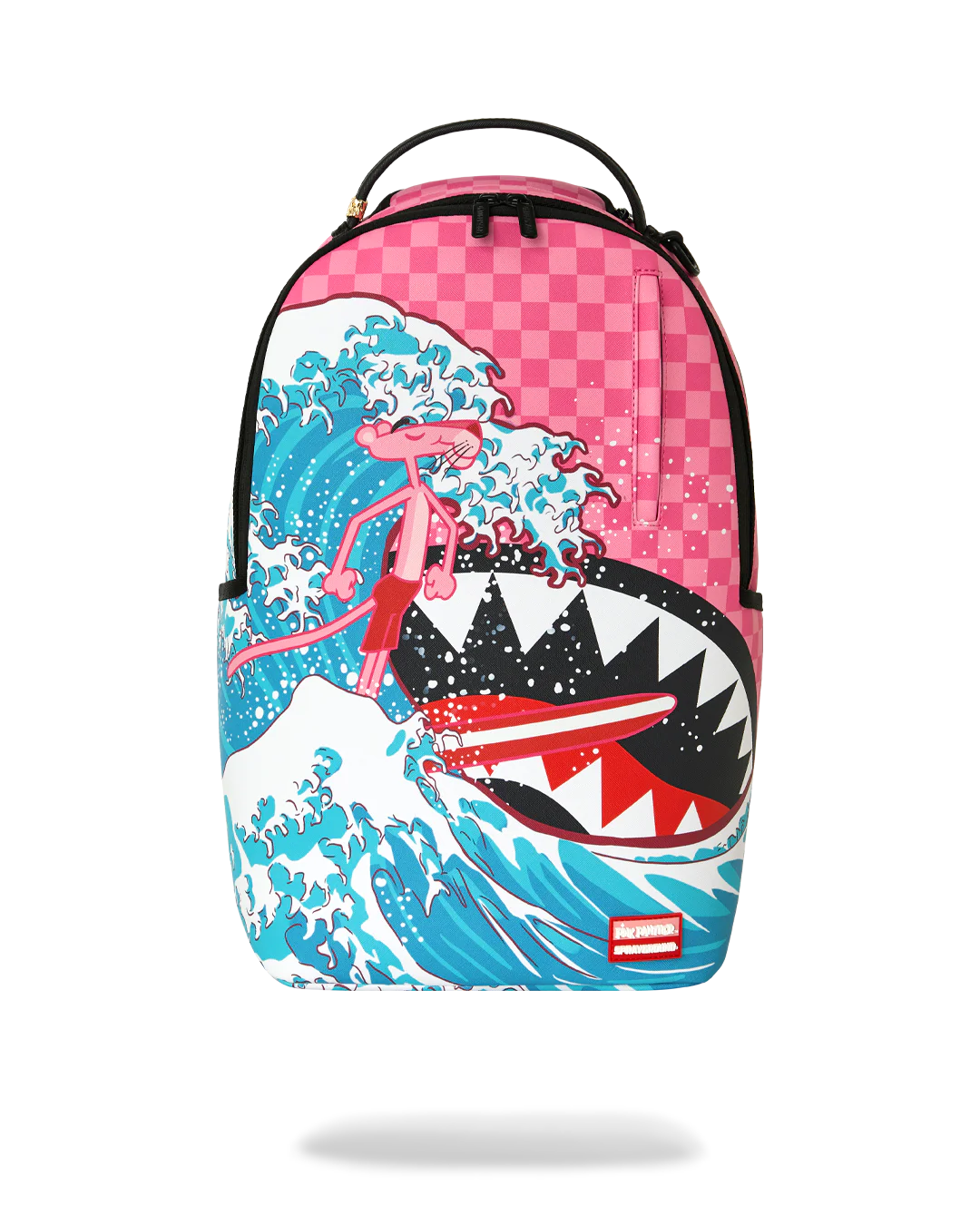 SPRAYGROUND PINK PANTHER DIAMOND WAVES BACKPACK