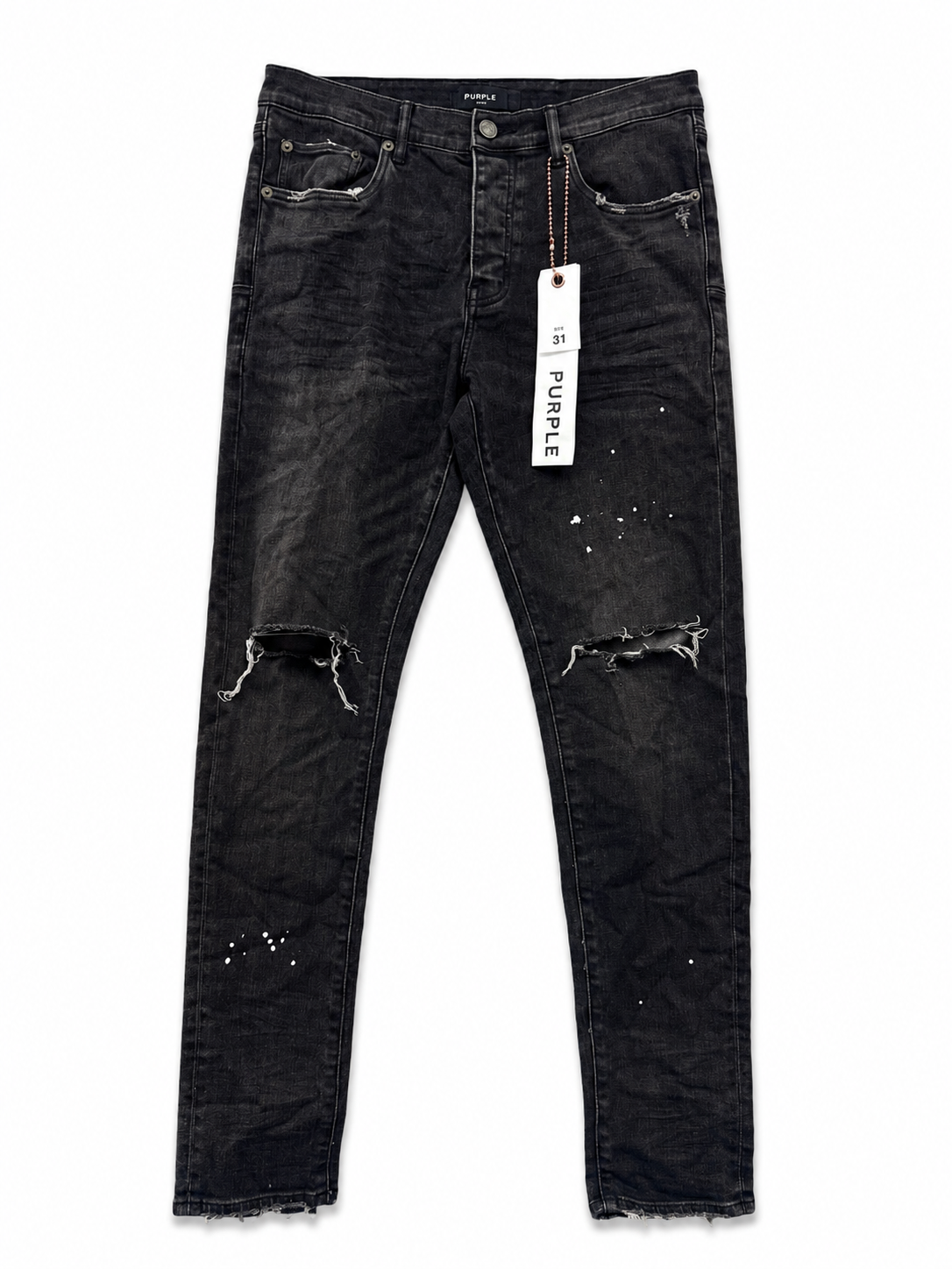 PURPLE BRAND OVER SPRAY BLACK