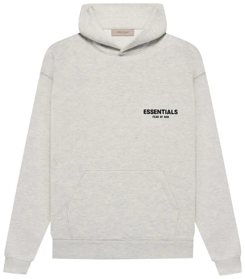 Fear of God Essentials Hoodie 'Light Oatmeal' KIDS