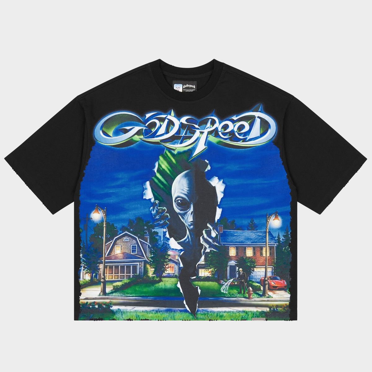 GODSPEED Neighborhood Watch T-shirt (Black) 7 19 2026