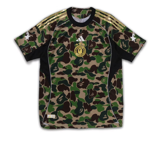 adidas x BAPE Football Graphic Slim Jersey T-shirt