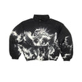 MIXED EMOTIONS - CLOUD BLACK PUFFER JACKET
