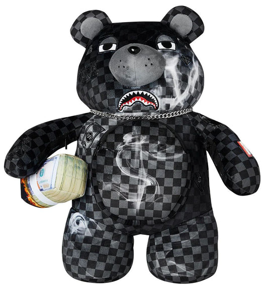 Sprayground Sip N' Smoke Moneybear Backpack|