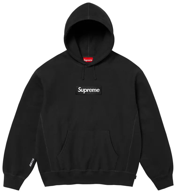 Supreme Box Logo Hooded Sweatshirt 'BlackN 2025
