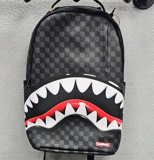 Sprayground Sharks In Paris Balloon Black Backpack