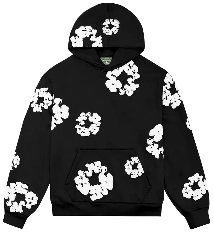 Denim Tears The Cotton Wreath Sweatshirt 'Black and gray
