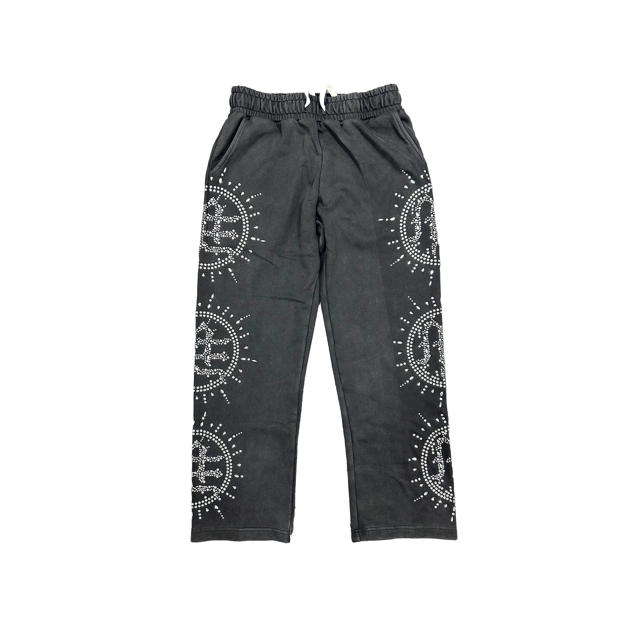 Mixed Emotion Eclipse Rhinestone Sweatpants