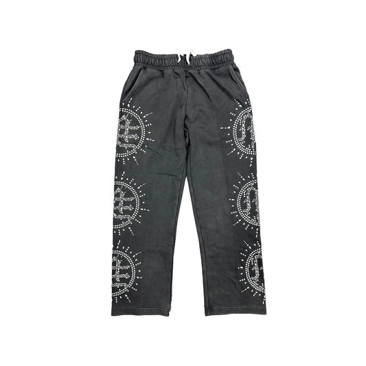 Mixed Emotion Eclipse Rhinestone Sweatpants