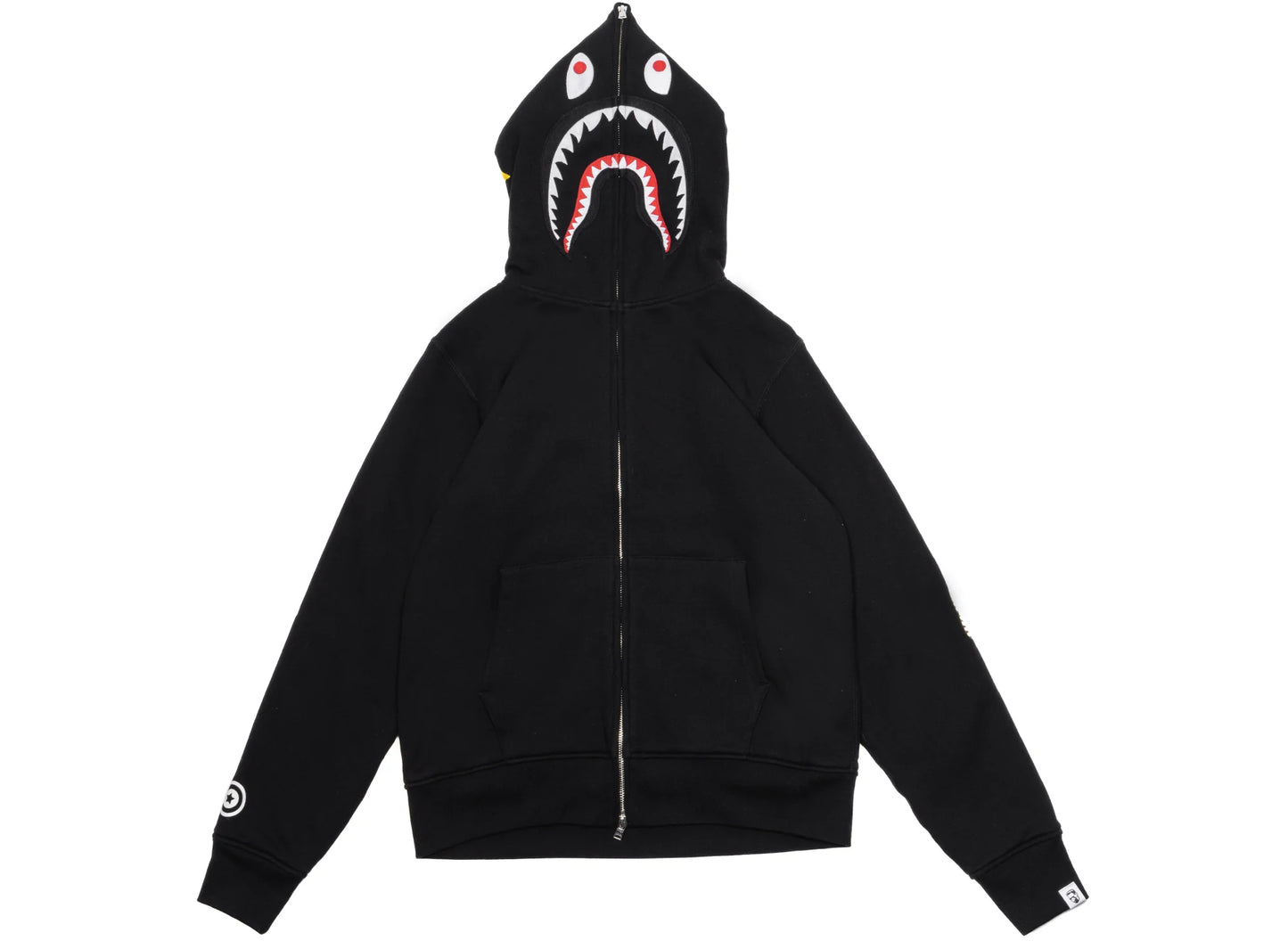 BAPE Bathing Shark Hoodie Black
