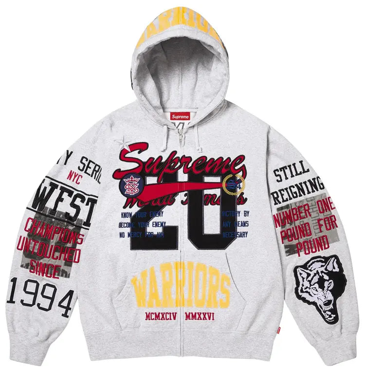 Supreme Warrios Appliqué Zip Up