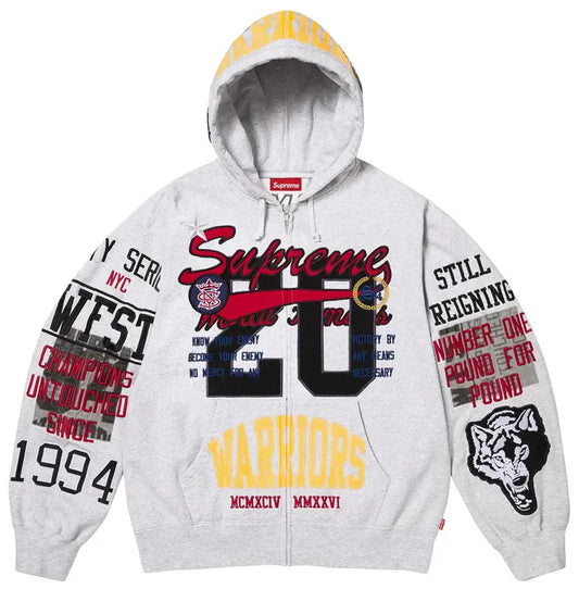 Supreme Warrios Appliqué Zip Up