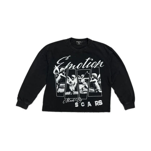 Mix emotion ‘Playground’ Long Sleeve Scars