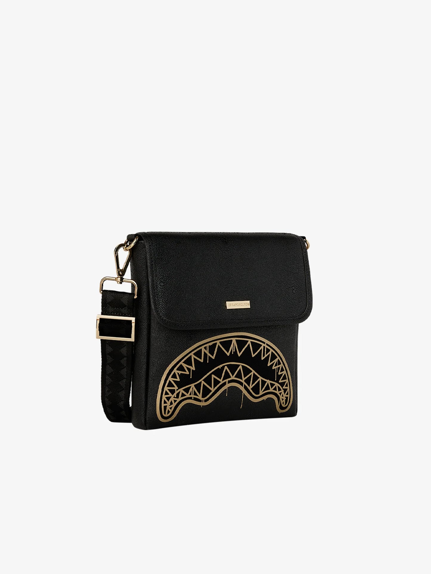 SPRAYGROUND borsello that gold drap messenger sling 910b8975nsz pvc nero