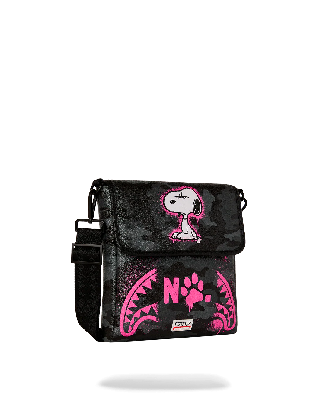 SPRAYGROUND SNOOPY THAT'S A NO NO MESSENGER SLING