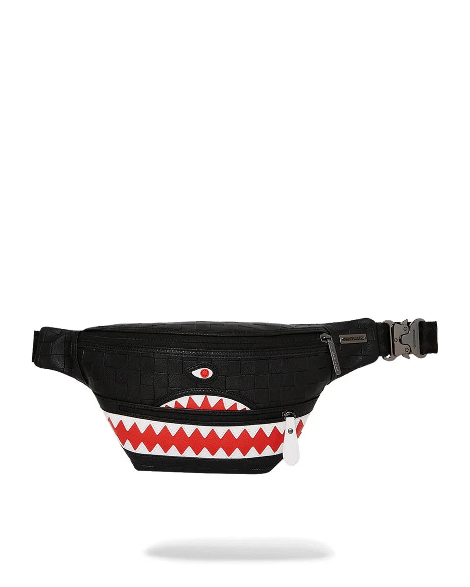 Sprayground Crossbody Bag Retro Streetwear Knit Monogram