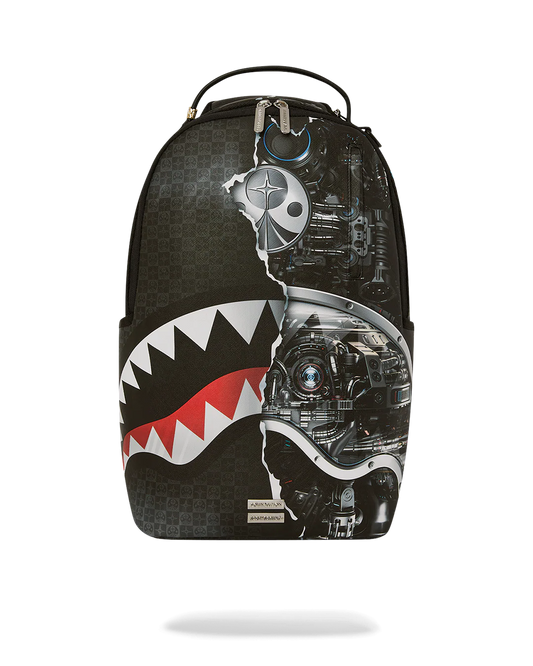 SPRAYGROUND FOUNDATION LADY DEMERZEL ROBOTIC SHARK BACKPACK