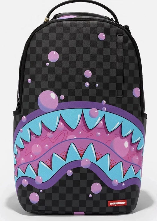 Sprayground Purple Slime Takeover Backpack LIMITED EDITION